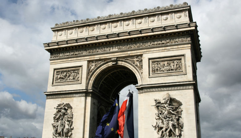 L'Arc de Triomphe à Paris