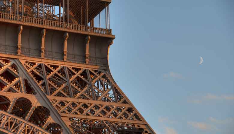 Detail des Eiffelturms