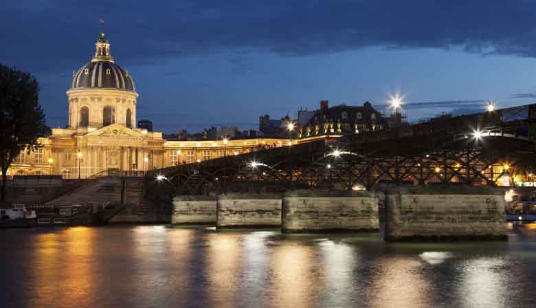 Seine cruise by night
