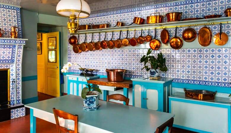 Kitchen - Claude Monet's house