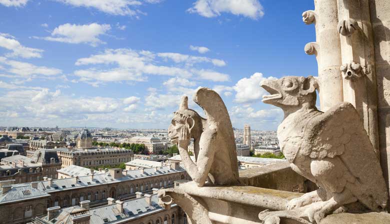 Gargoyles of Notre-Dame Cathedral