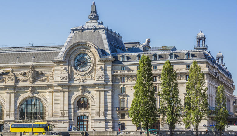 Vista del Museo de Orsay en París