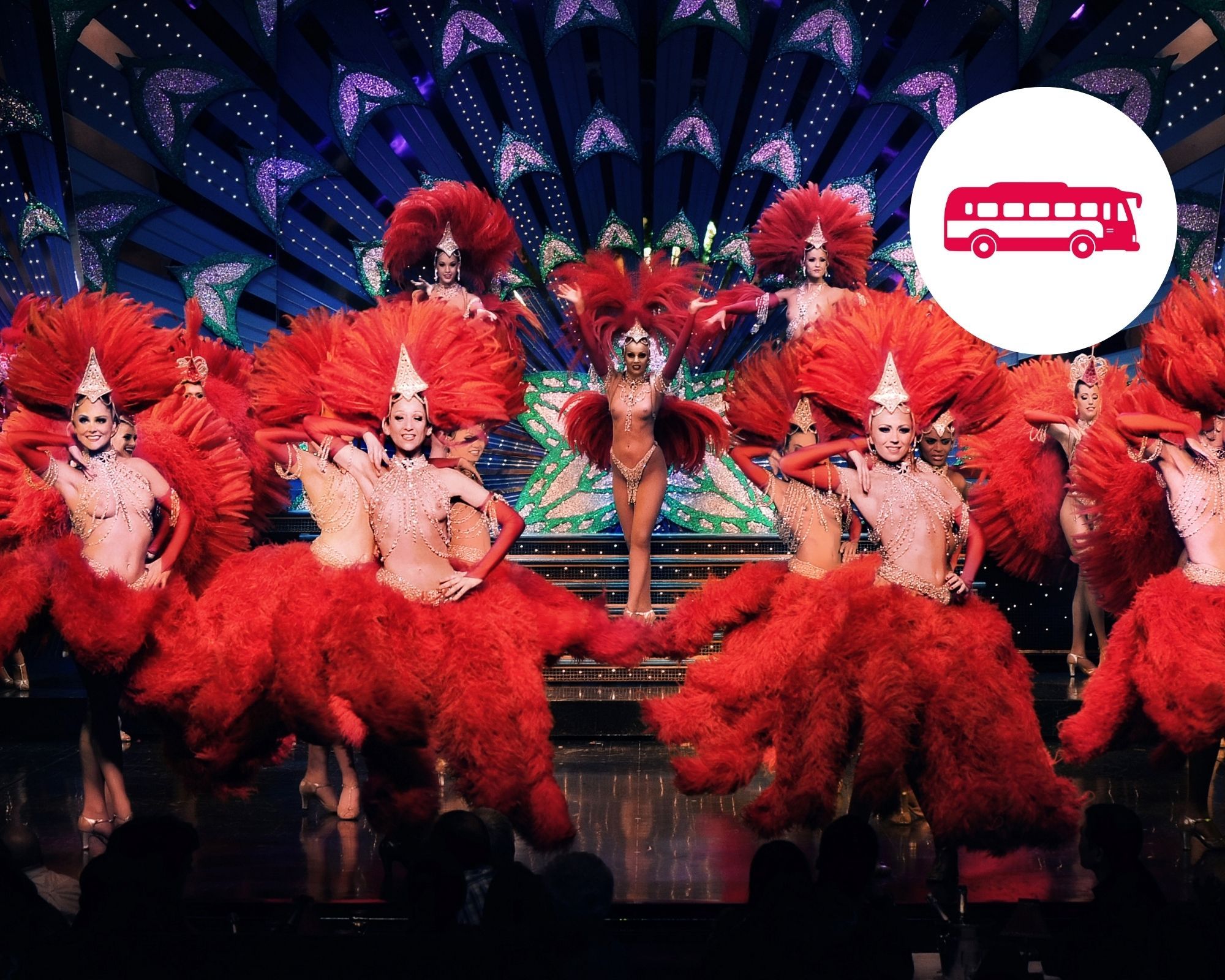 ムーランルージュでショー