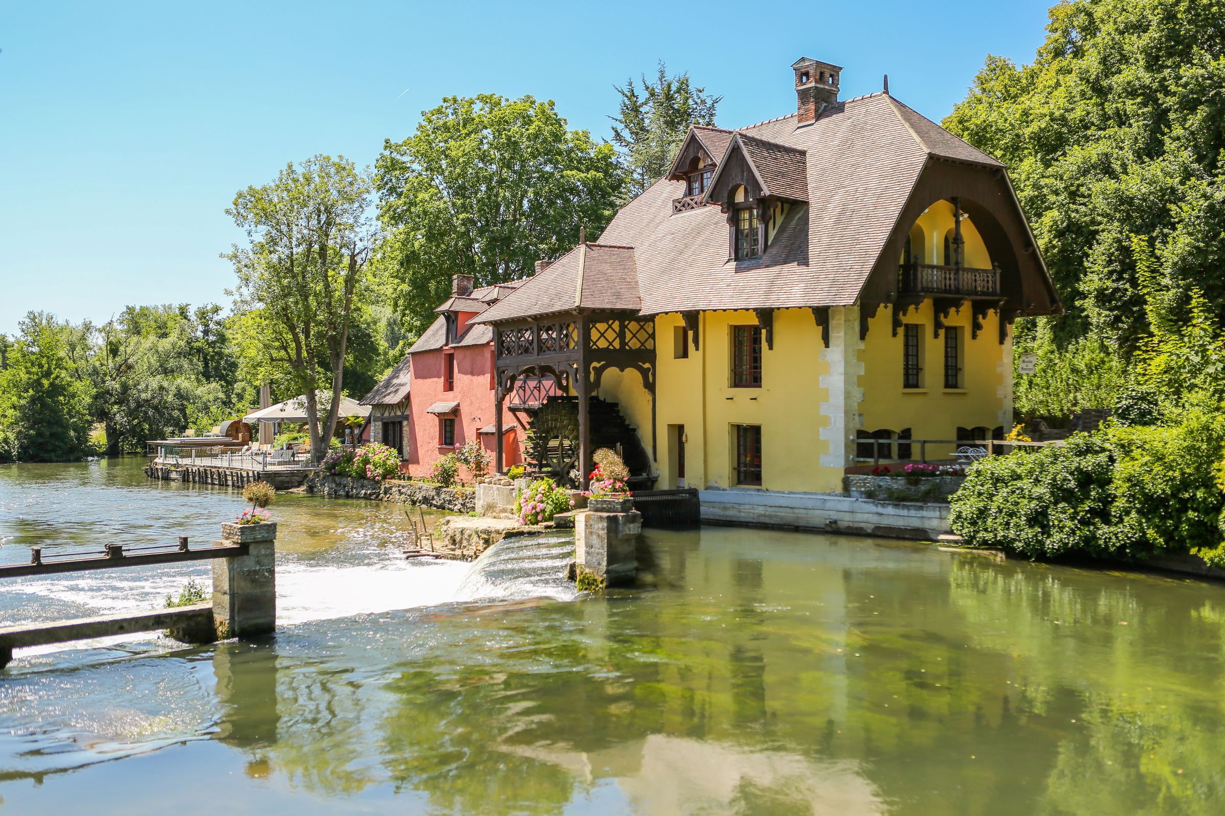   ジベルニーの美しい庭園 