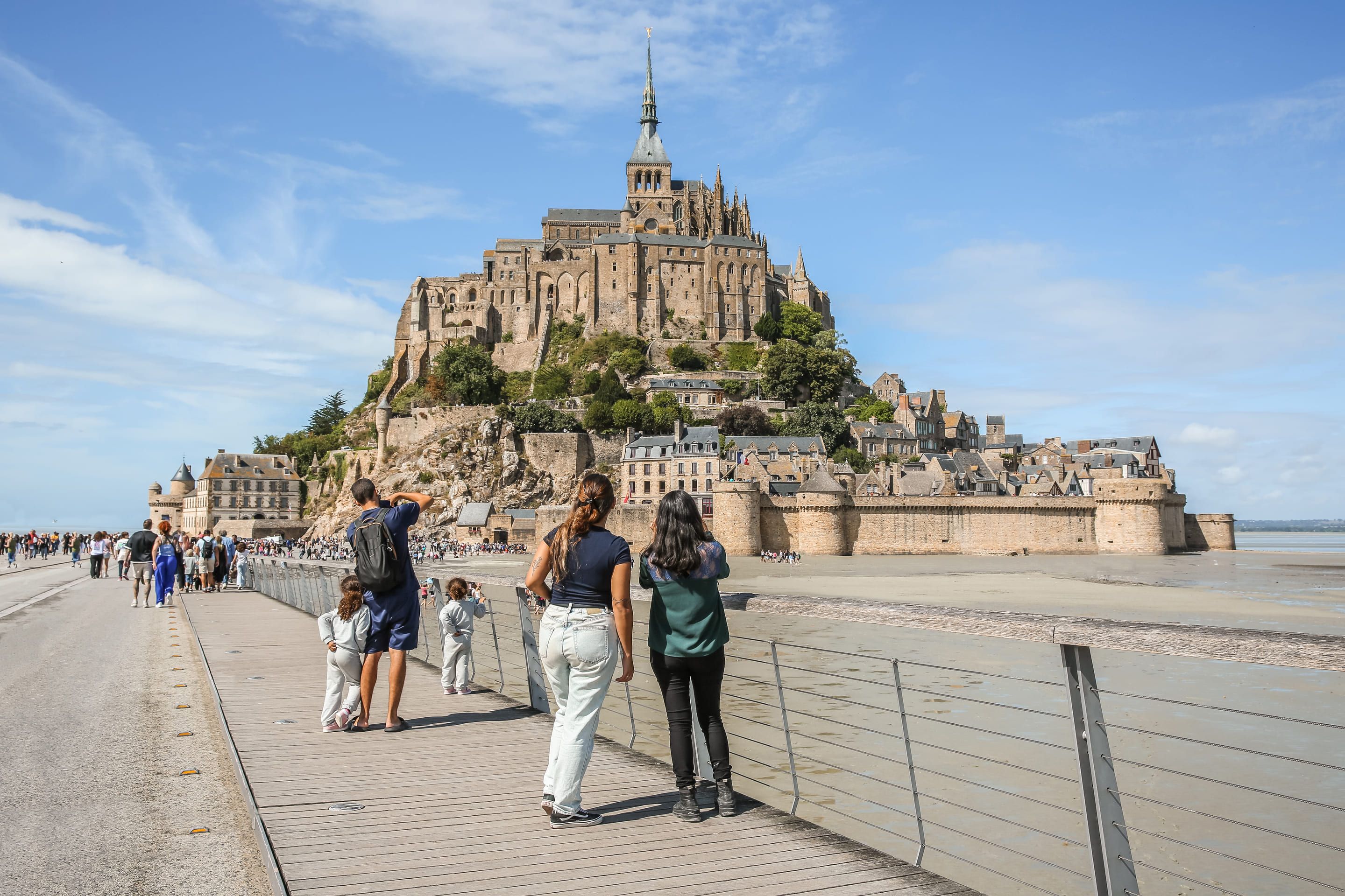 Visit Mont Saint Michel, site classified world heritage UNESCO