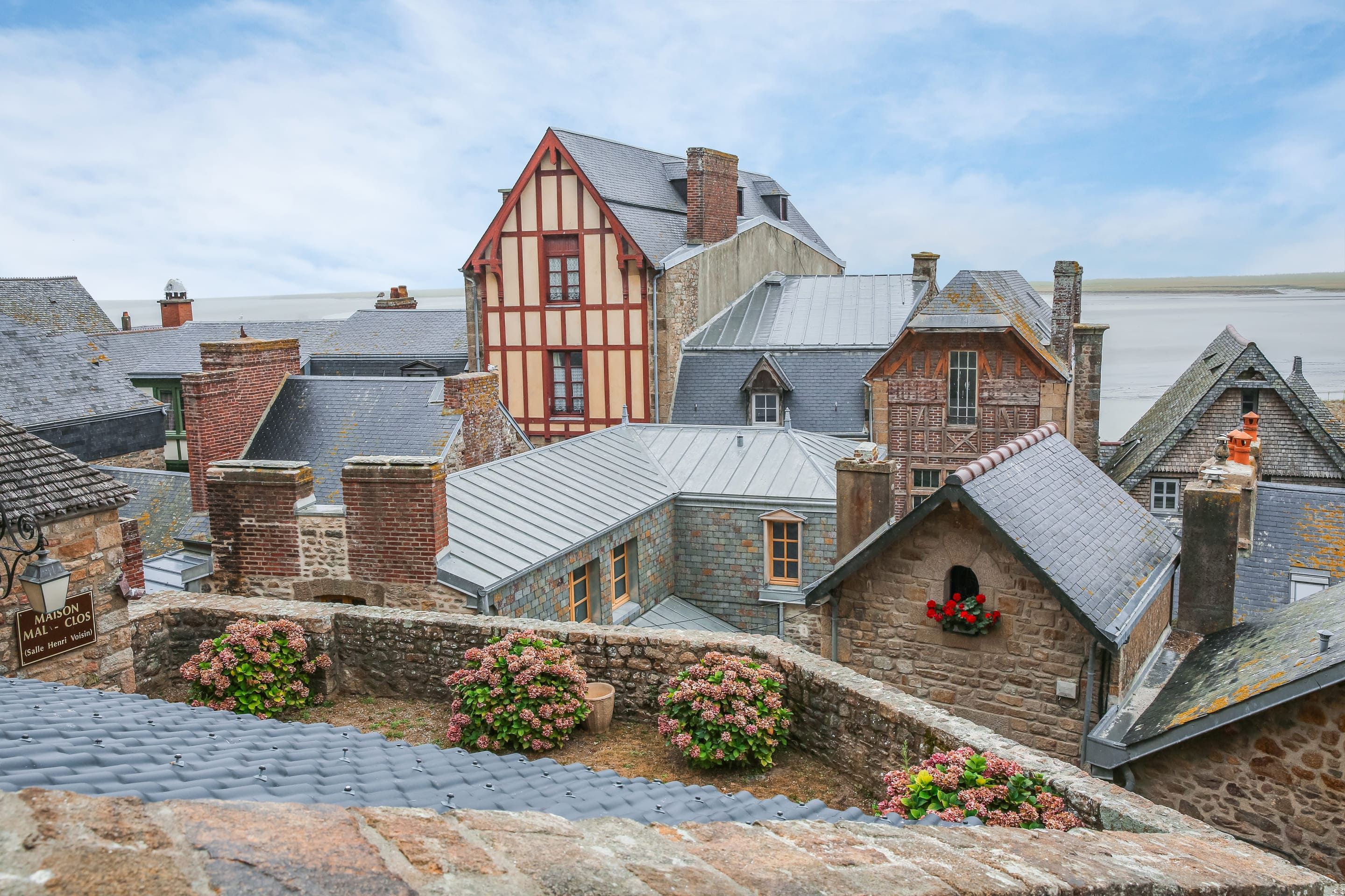 Promenade dans le village du Mont Saint Michel