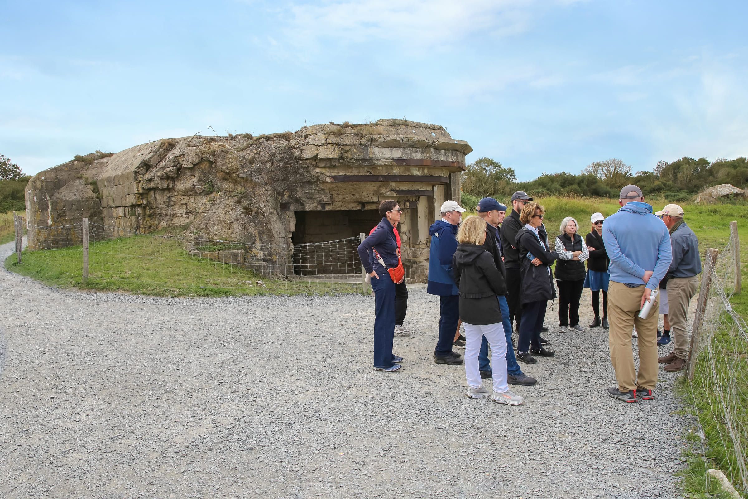 Superbe plage d'Omaha en Normandie
