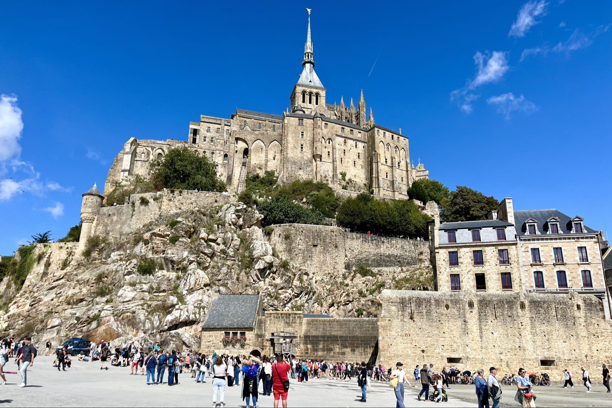 Campo, ao redor, mont, são, michel