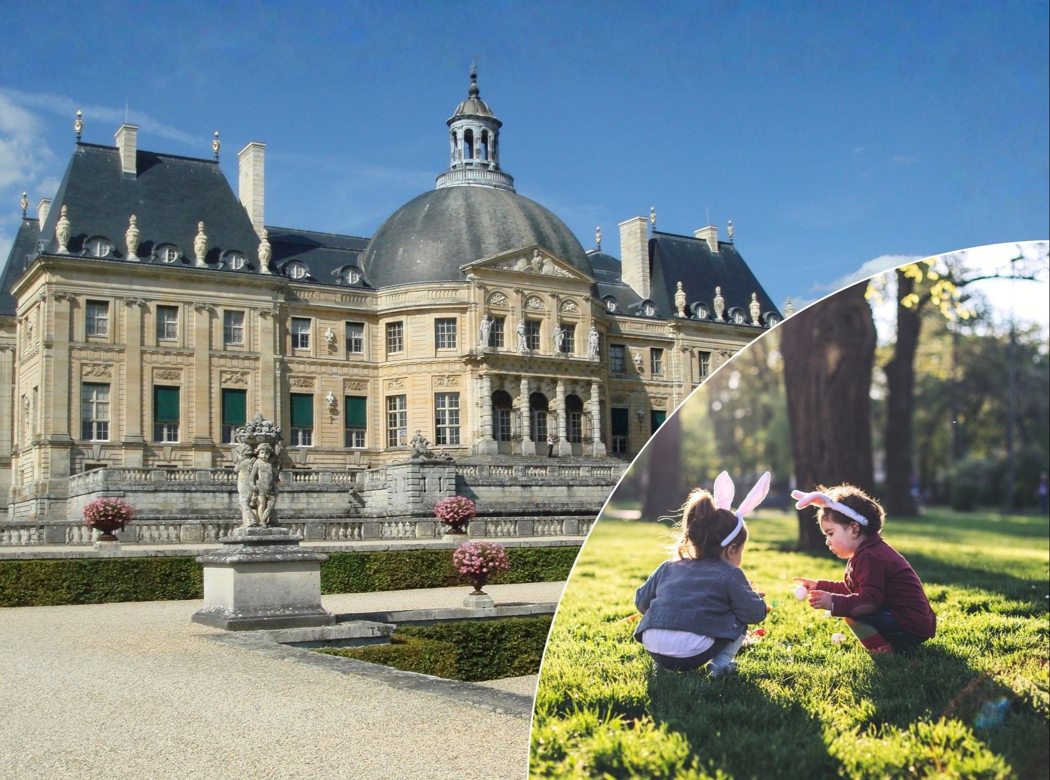 Visite audioguidée d'une journée à Fontainebleau et Vaux le Vicomte, départ de Paris (transport inclus)