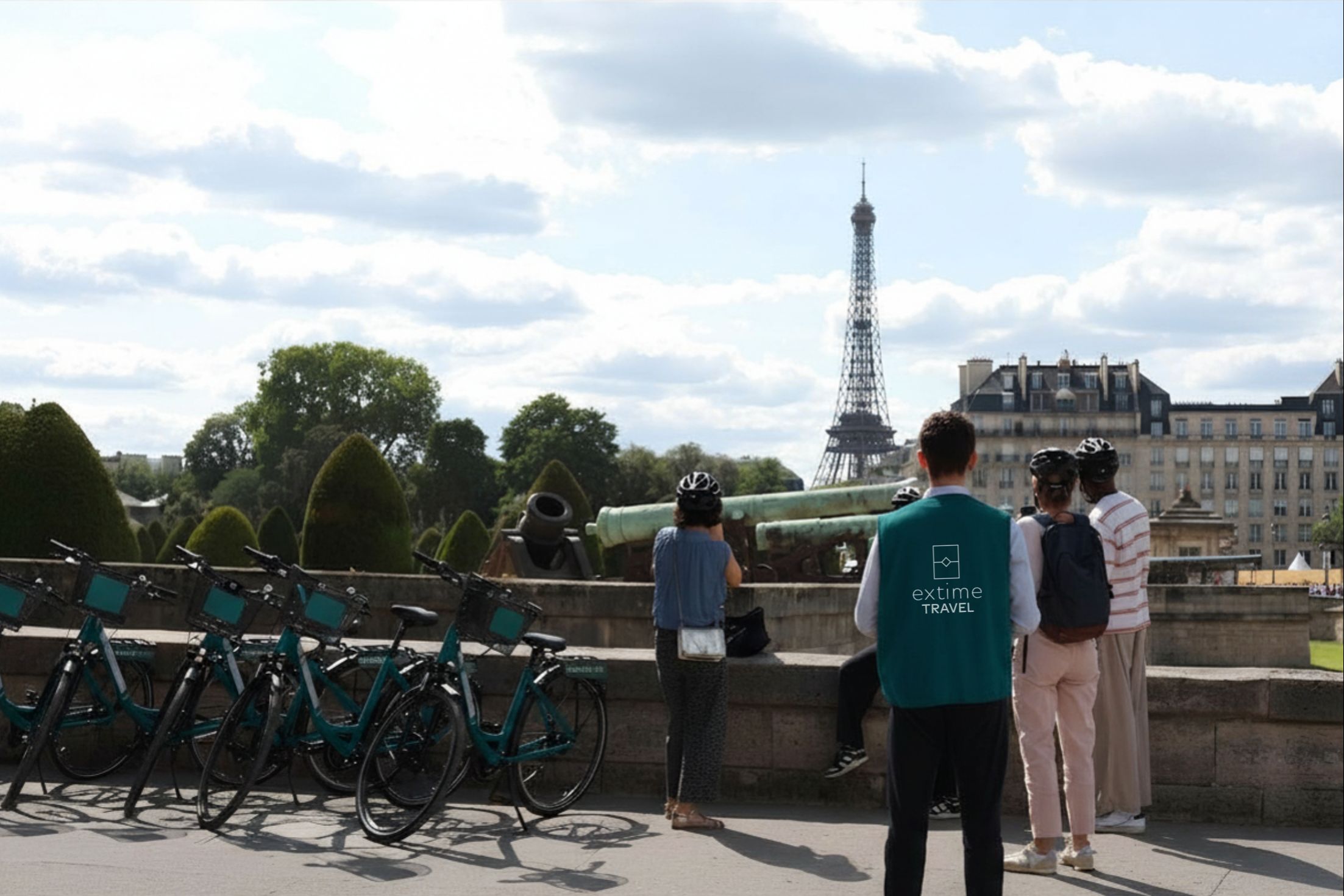 Visite guidée privée de Paris à vélo (1 à 10 participants)