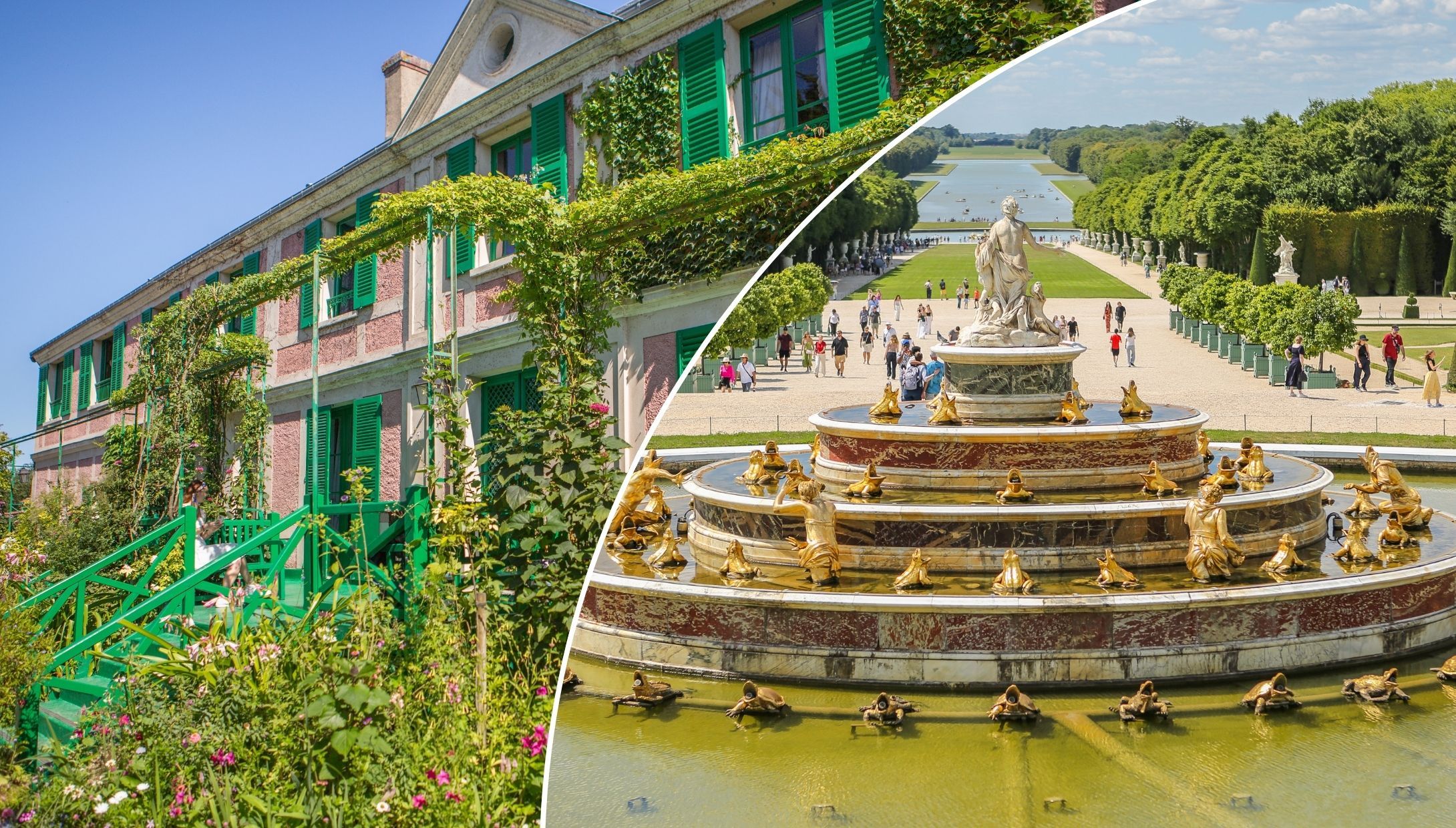 Private Excursion to Giverny & Versailles: Guided Tour with Lunch & Transport (1-7)