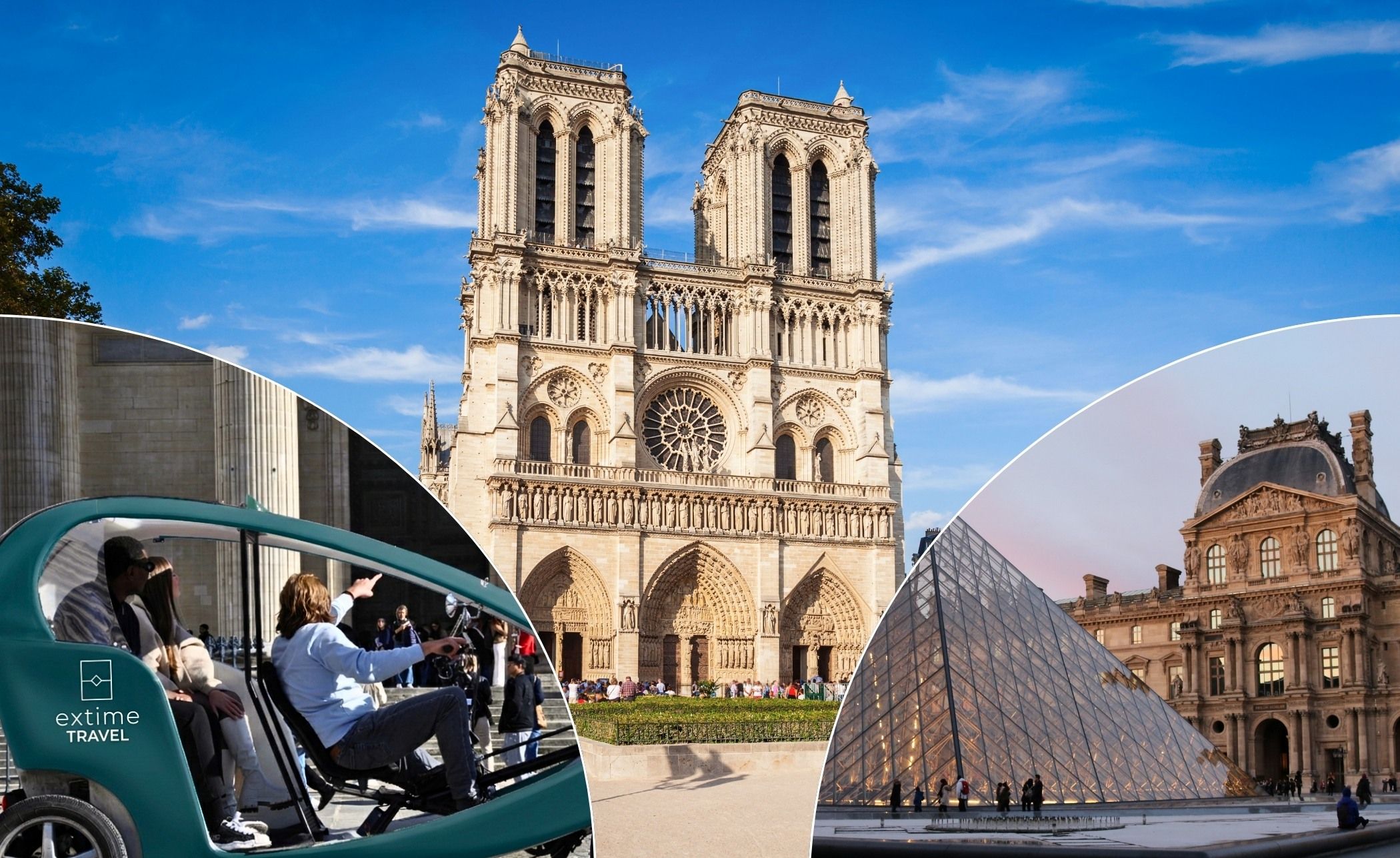 Small group guided tour of Louvre museum, Île de la Cité and Notre-Dame (free entry)
