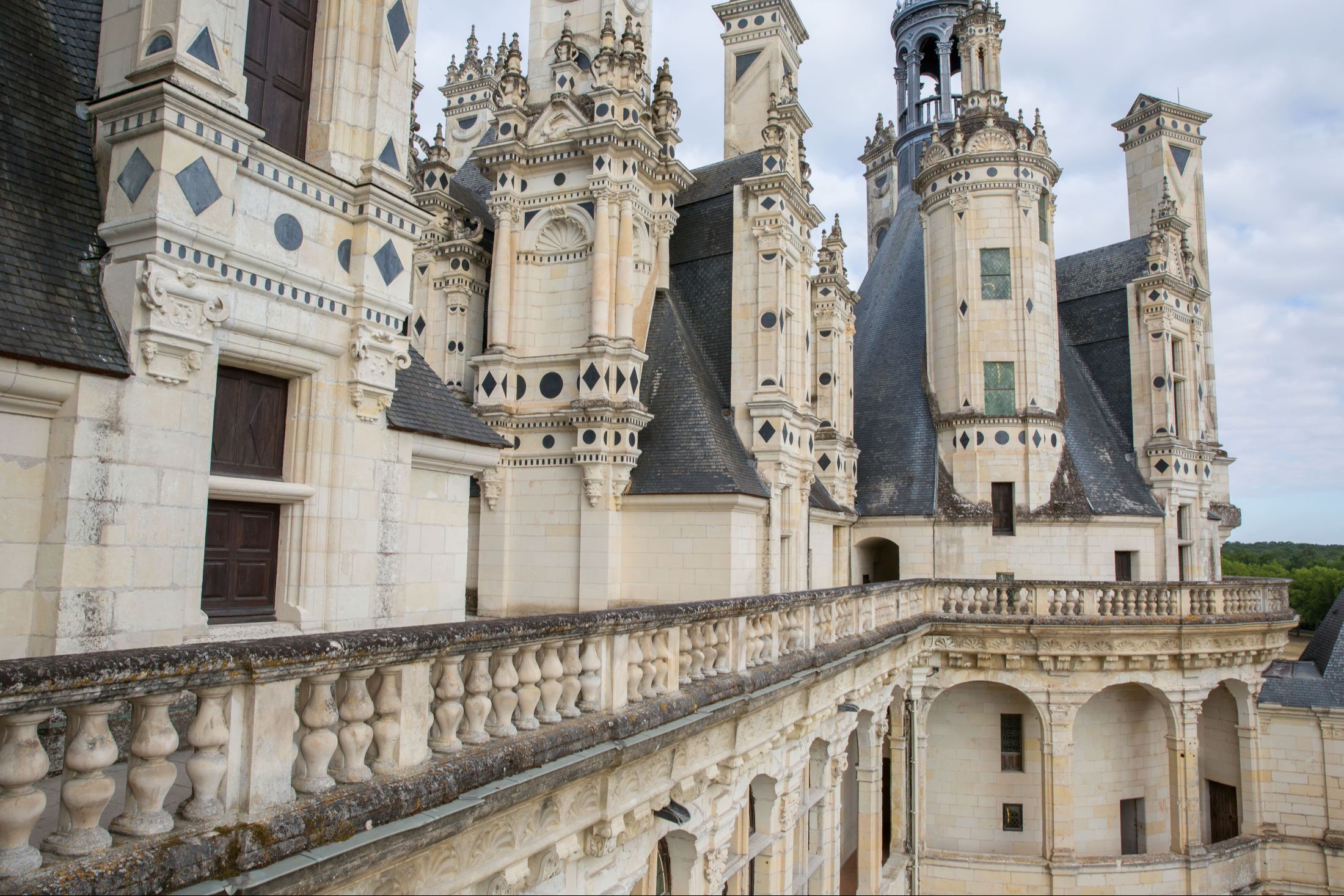 Architecture du château de Chambord 