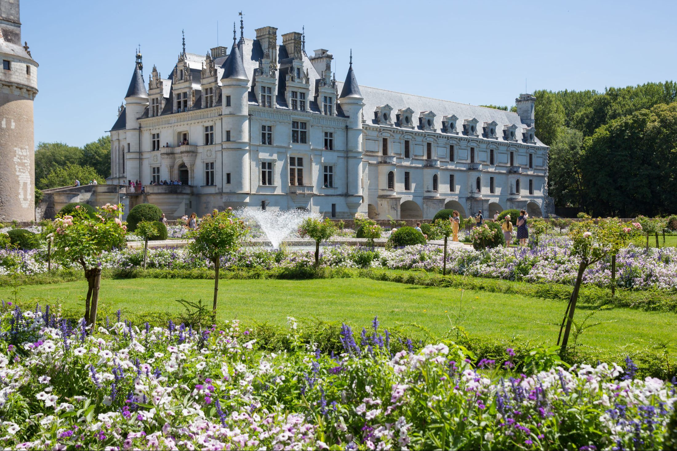 Les escaliers du Château de Chambord